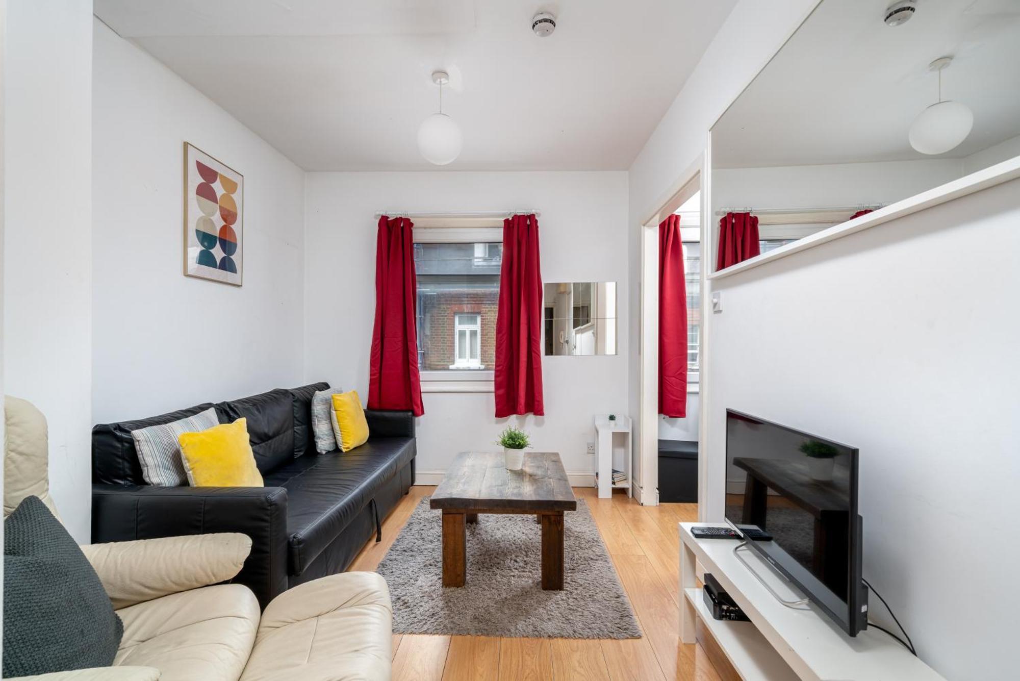 Carnaby & Oxford Street - Central Soho - One Bedroom - Double Bed & Sofabed Лондон Экстерьер фото
